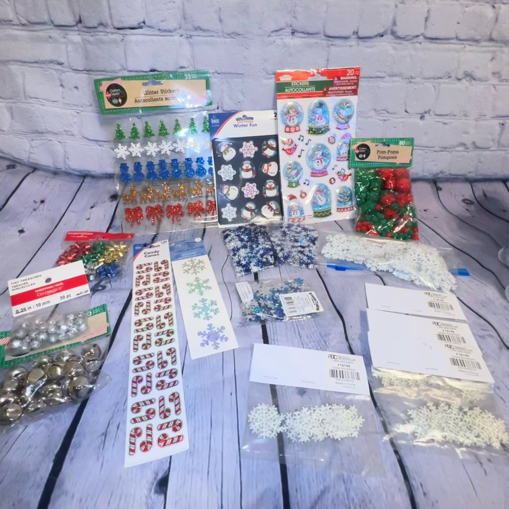 Winter Holiday Craft / Sticker Bundle